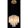 Illuminazione Globo Lighting Gorley Lampadario a sospensione Oro, 5-Luci