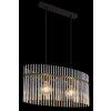 Illuminazione Globo Lighting Gorley Lampadario a sospensione Nero, 2-Luci