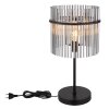 Illuminazione Globo Lighting Gorley Lampada da tavolo Nero, 1-Luce