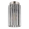 Illuminazione Globo Lighting Cayden Plafoniera Nichel opaco, 1-Luce