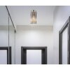 Illuminazione Globo Lighting Cayden Plafoniera Nichel opaco, 1-Luce
