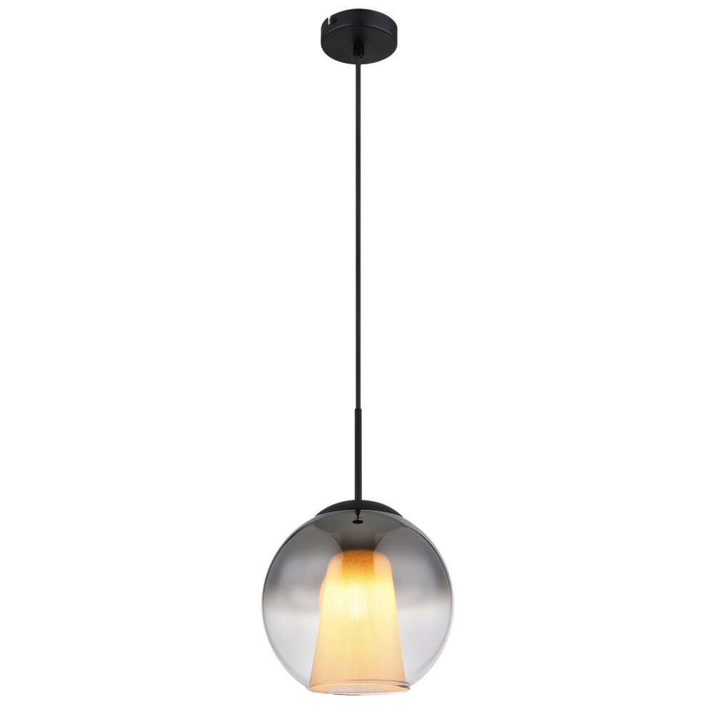 Illuminazione Globo Lighting Barry Lampadario a sospensione Nero, 1-Luce main product photo