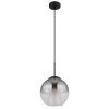 Illuminazione Globo Lighting Barry Lampadario a sospensione Nero, 1-Luce