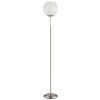 Illuminazione Globo Lighting Barry Lampada da terra Cromo, Nichel opaco, 1-Luce