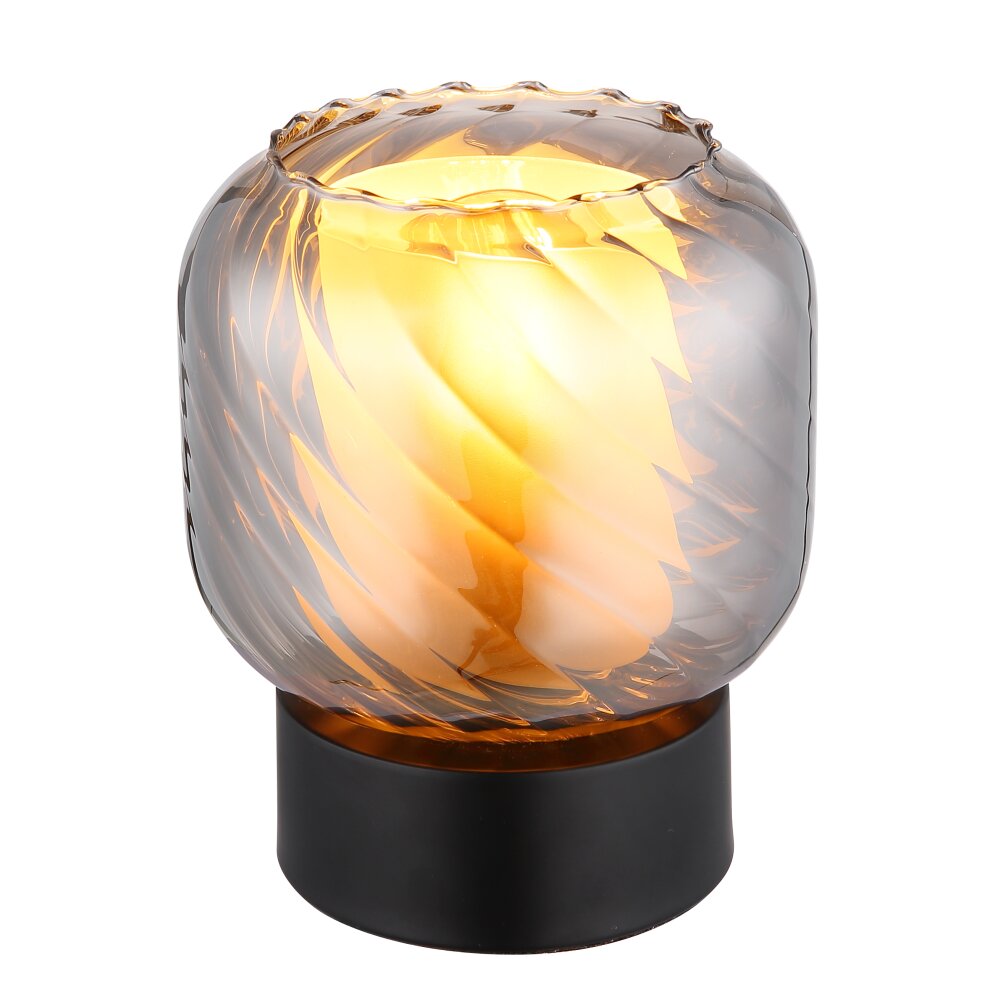 Illuminazione Globo Lighting Xia Lampada da tavolo Nero, 1-Luce main product photo
