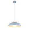 Illuminazione Globo Lighting Lowe Lampadario a sospensione Blu, 1-Luce