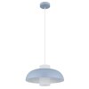 Illuminazione Globo Lighting Lowe Lampadario a sospensione Blu, 1-Luce