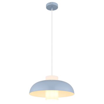 Illuminazione Globo Lighting Lowe Lampadario a sospensione Blu, 1-Luce