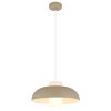Illuminazione Globo Lighting Lowe Lampadario a sospensione Sabbia, 1-Luce