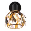 Illuminazione Globo Lighting und Plafoniera, Faretto da soffitto, Applique, Faretto da parete Nero, 1-Luce