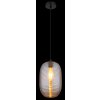 Illuminazione Globo Lighting Jefrey Lampadario a sospensione Nero, 1-Luce