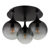 Illuminazione Globo Lighting Dalton Plafoniera Nero, 3-Luci