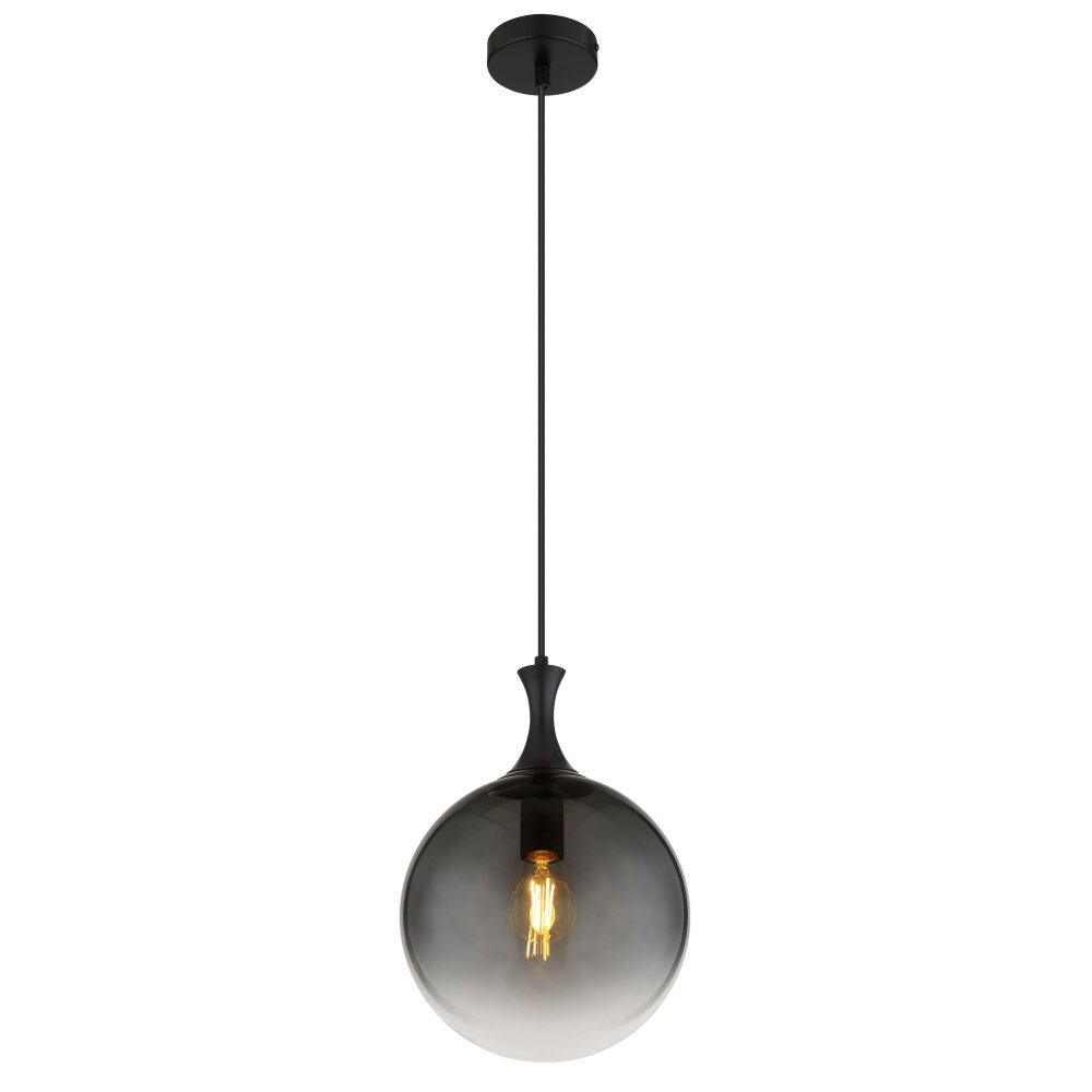 Illuminazione Globo Lighting Dalton Lampadario a sospensione Nero, 1-Luce main product photo