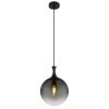 Illuminazione Globo Lighting Dalton Lampadario a sospensione Nero, 1-Luce
