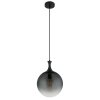 Illuminazione Globo Lighting Dalton Lampadario a sospensione Nero, 1-Luce