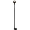 Illuminazione Globo Lighting Dalton Lampada da terra Nero, 1-Luce