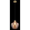 Illuminazione Globo Lighting Jessica Lampadario a sospensione Oro, 1-Luce