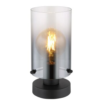 Illuminazione Globo Lighting Florentina Lampada da tavolo Nero, 1-Luce