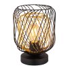Illuminazione Globo Lighting Dichti Lampada da tavolo Nero, 1-Luce