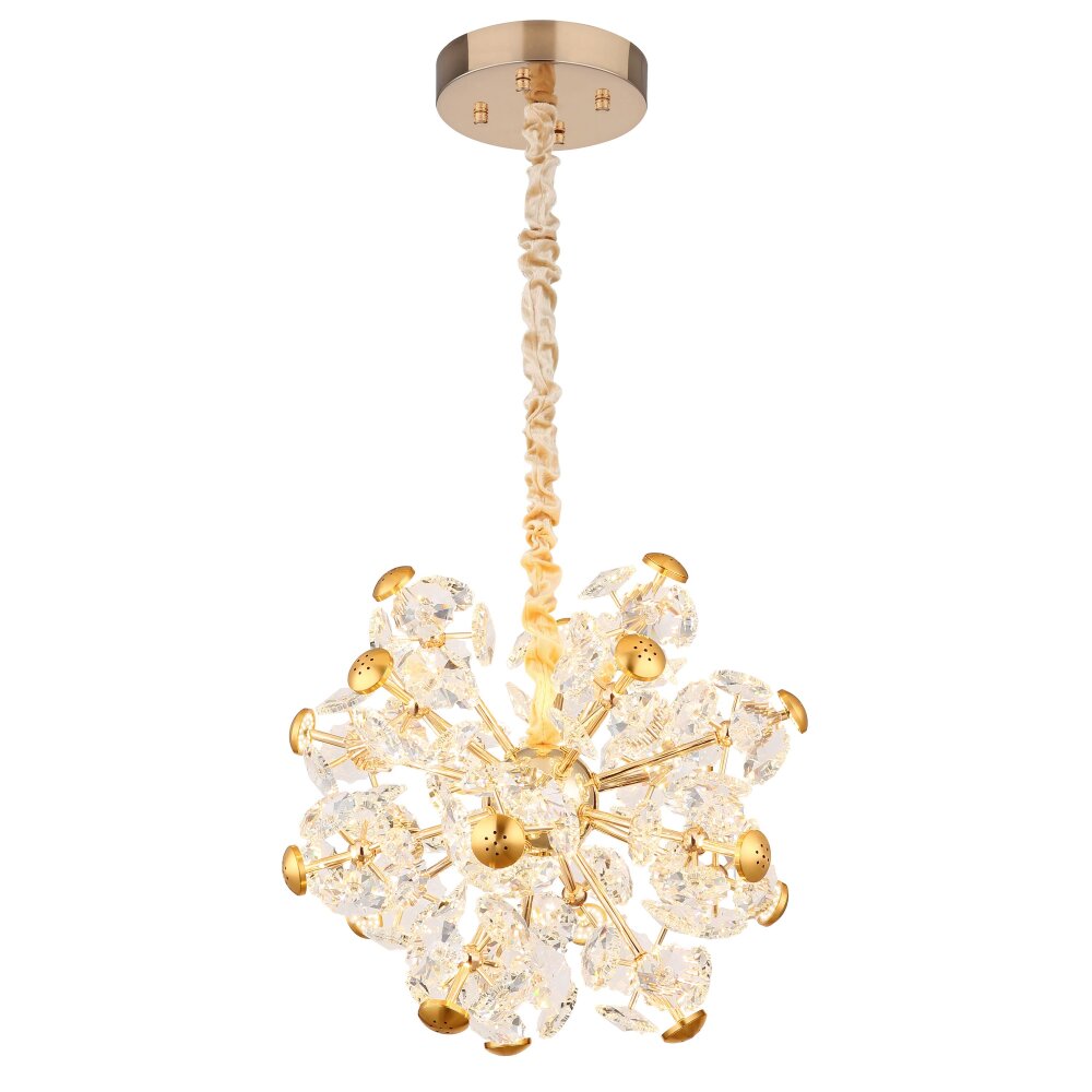 Illuminazione Globo Lighting Floriella Lampadario a sospensione LED Oro, 1-Luce main product photo