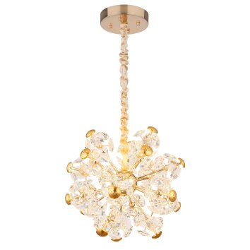 Illuminazione Globo Lighting Floriella Lampadario a sospensione LED Oro, 1-Luce