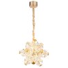 Illuminazione Globo Lighting Floriella Lampadario a sospensione LED Oro, 1-Luce