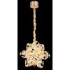 Illuminazione Globo Lighting Floriella Lampadario a sospensione LED Oro, 1-Luce