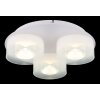Illuminazione Globo Lighting Belinda Plafoniera LED Bianco, 1-Luce