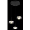 Illuminazione Globo Lighting Belinda Lampadario a sospensione LED Nero, 1-Luce