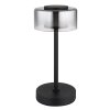 Illuminazione Globo Lighting Belinda Lampada da tavolo LED Nero, 1-Luce