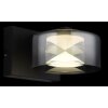 Illuminazione Globo Lighting Belinda Applique LED Nero, 1-Luce