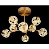 Illuminazione Globo Lighting Virina Plafoniera LED Oro, 1-Luce