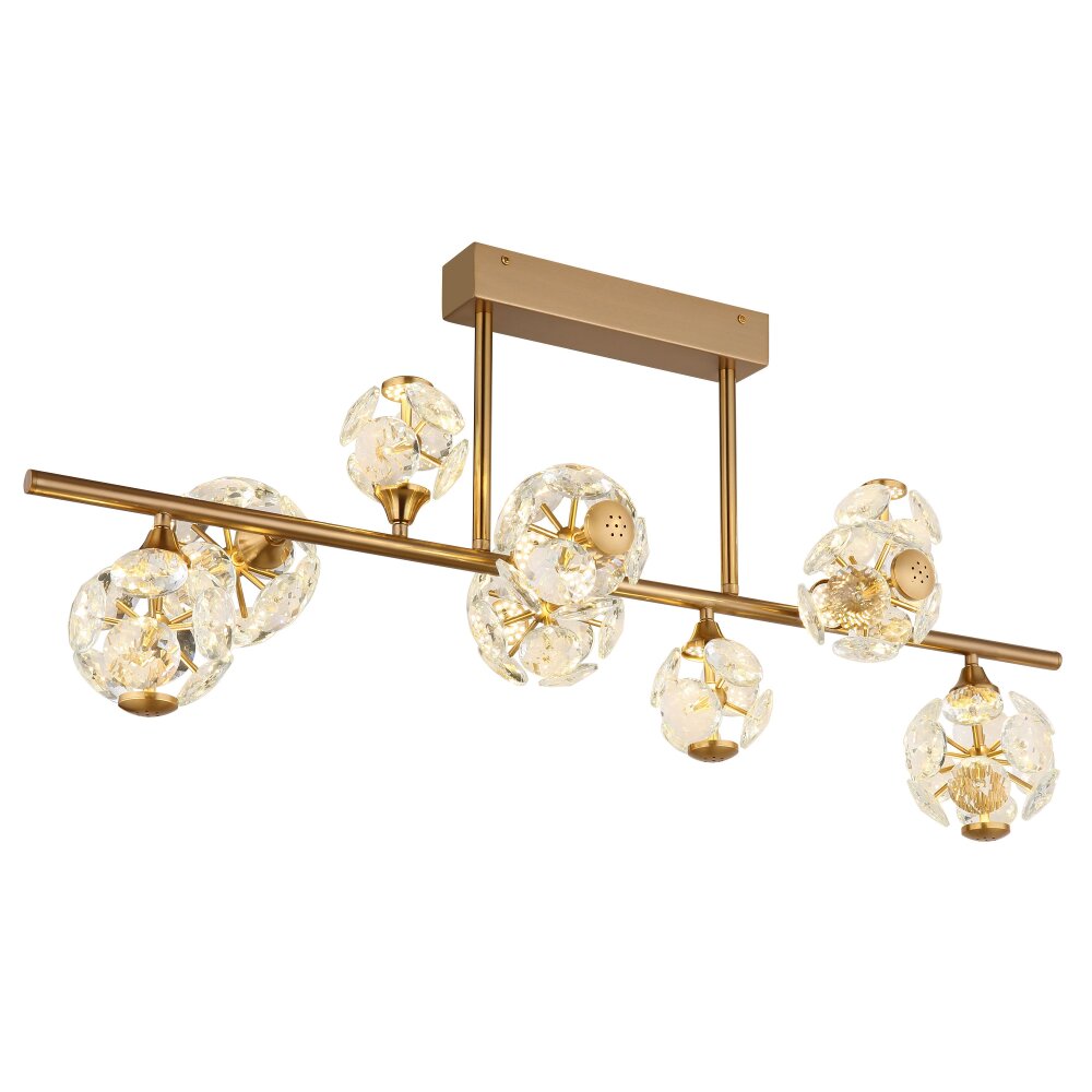 Illuminazione Globo Lighting Virina Plafoniera LED Oro, 1-Luce main product photo