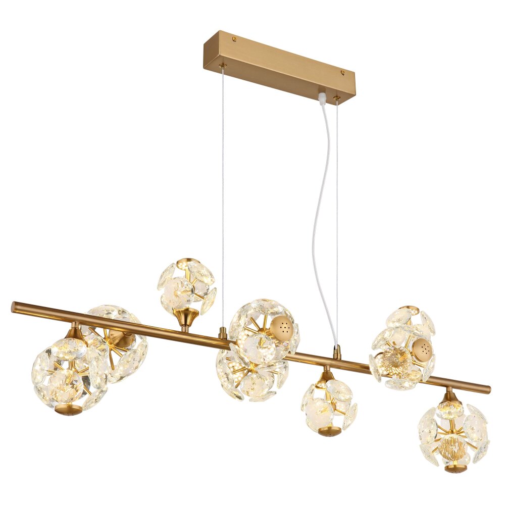 Illuminazione Globo Lighting Virina Lampadario a sospensione LED Oro, 1-Luce main product photo