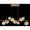 Illuminazione Globo Lighting Virina Lampadario a sospensione LED Oro, 1-Luce
