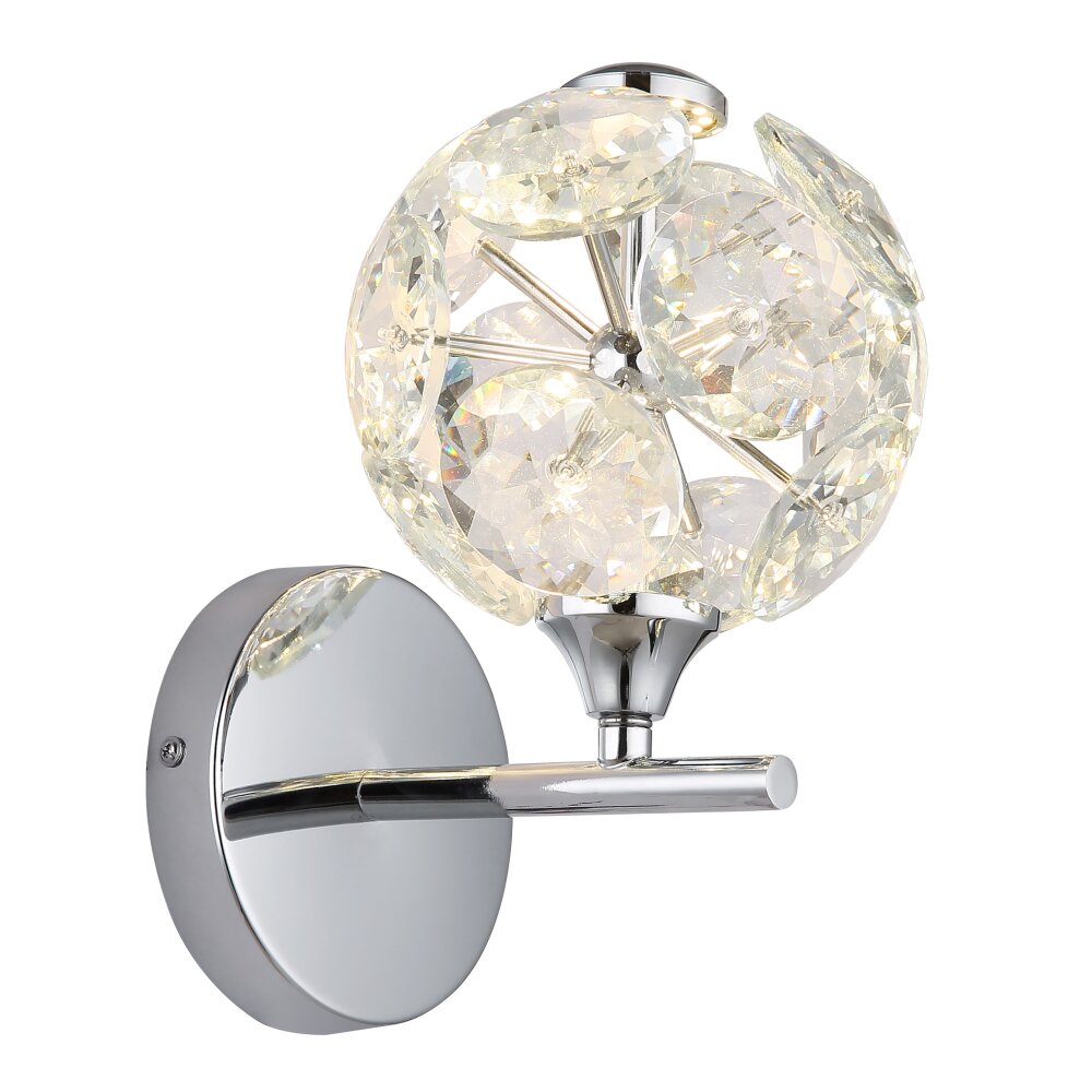 Illuminazione Globo Lighting Virina Applique LED Cromo, 1-Luce main product photo