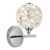 Illuminazione Globo Lighting Virina Applique LED Cromo, 1-Luce