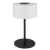 Illuminazione Globo Lighting Trenton Lampada da tavolo LED Nero, 1-Luce