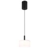 Illuminazione Globo Lighting Trenton Lampadario a sospensione LED Nero, 1-Luce