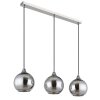 Illuminazione Globo Lighting Lourdes Lampadario a sospensione Bianco, 3-Luci