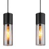 Illuminazione Globo Lighting Annika Lampadario a sospensione Nero, 3-Luci