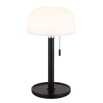 Lampada a forma di fungo  Illuminazione Globo Lighting Norman Lampada da tavolo LED Nero, 1-Luce