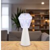 Illuminazione Globo Lighting Polimi Lampada da tavolo LED Bianco, 1-Luce, Cambia colore