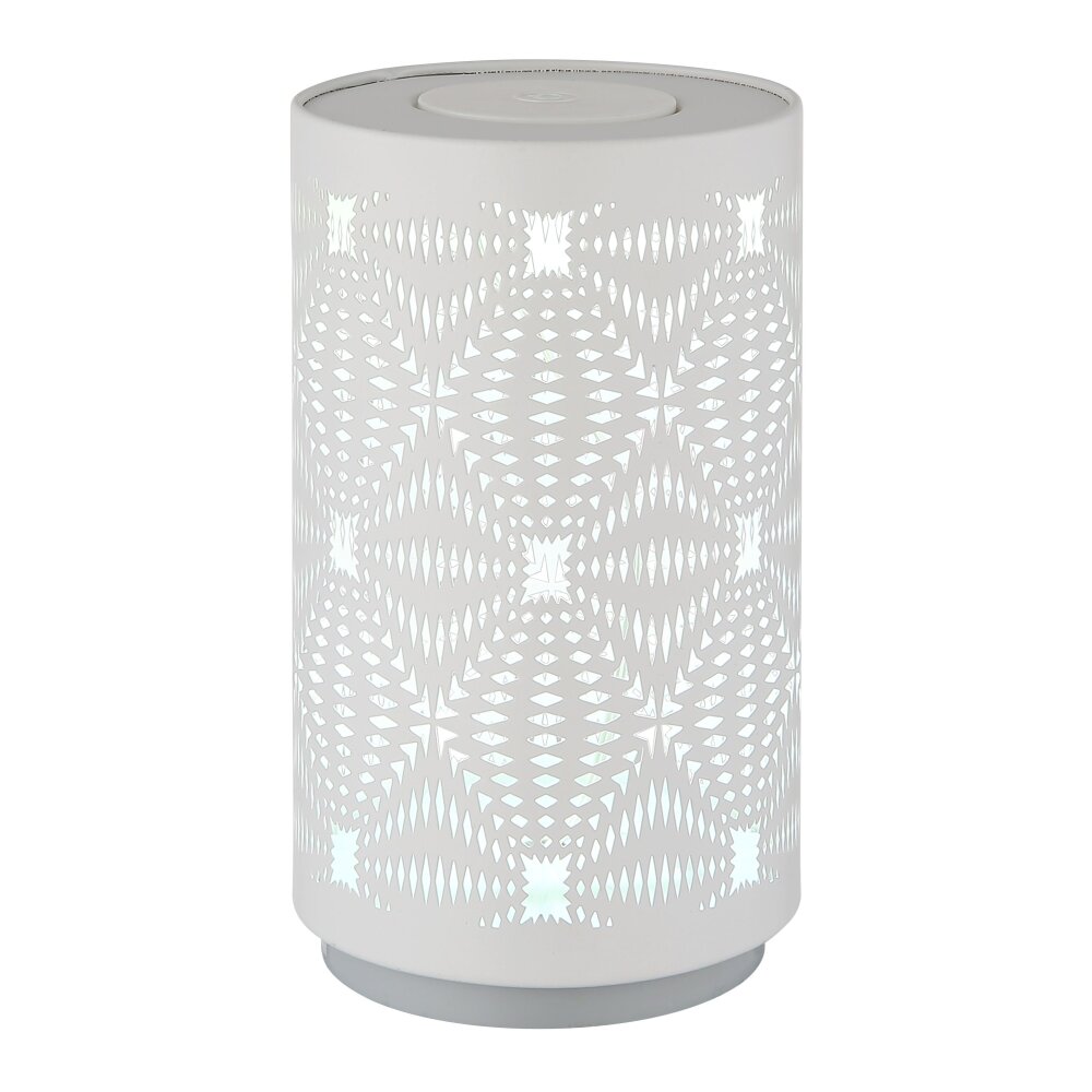 Illuminazione Globo Lighting Amiyah Lampada da tavolo LED Bianco, 1-Luce, Cambia colore main product photo