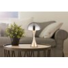 Illuminazione Globo Lighting Dima Lampada da tavolo Nichel opaco, 1-Luce