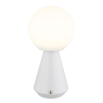 Illuminazione Globo Lighting Sora Lampada da tavolo LED Bianco, 1-Luce