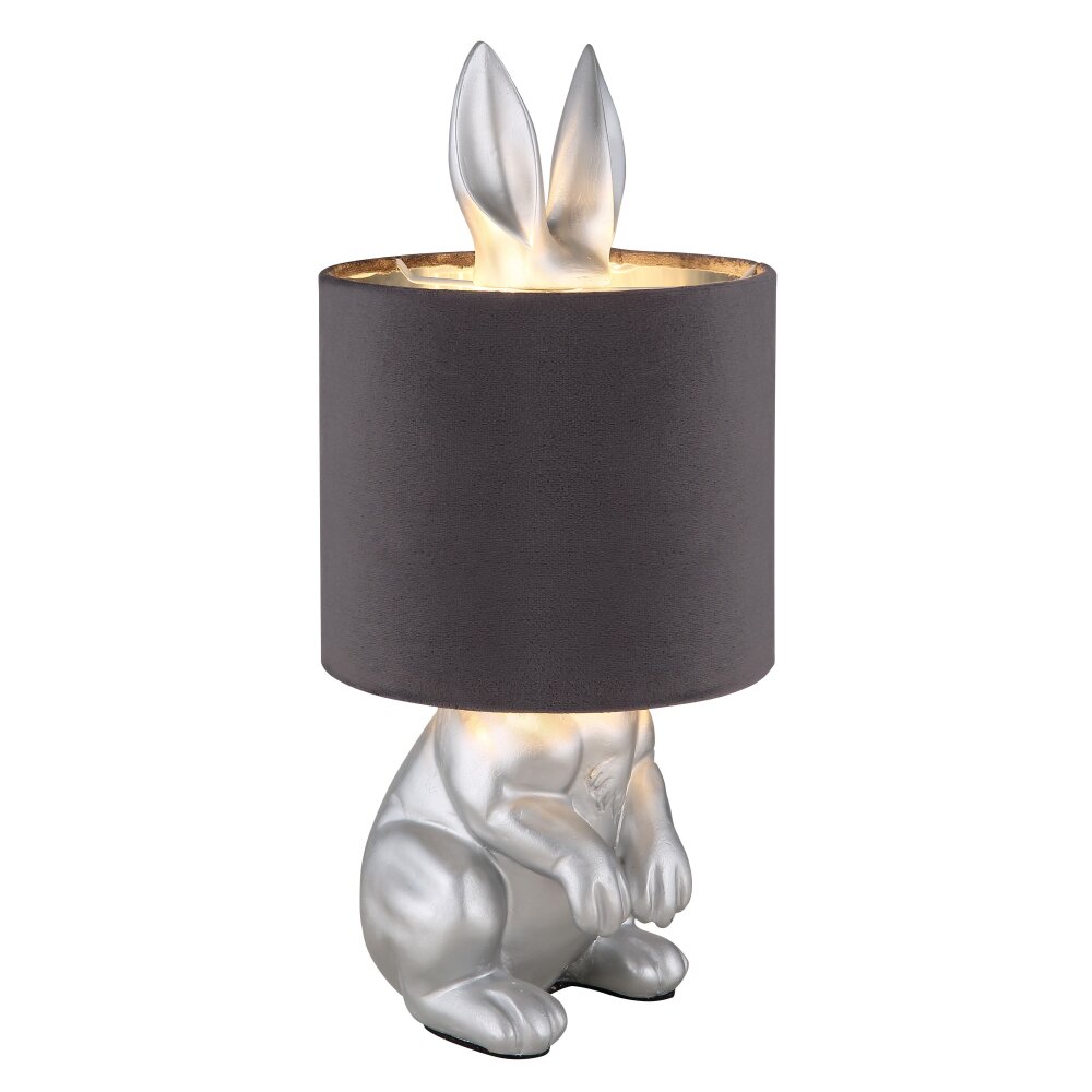 Illuminazione Globo Lighting Rabbit Lampada da tavolo Argento, 1-Luce main product photo