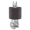 Illuminazione Globo Lighting Rabbit Lampada da tavolo Argento, 1-Luce