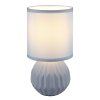 Illuminazione Globo Lighting Sylas Lampada da tavolo Blu, 1-Luce