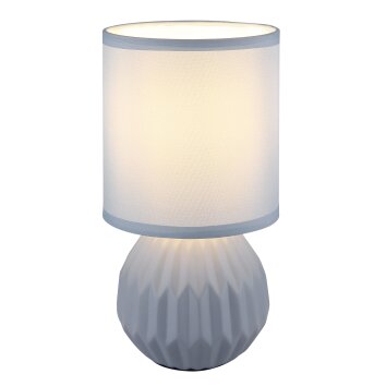 Illuminazione Globo Lighting Sylas Lampada da tavolo Blu, 1-Luce